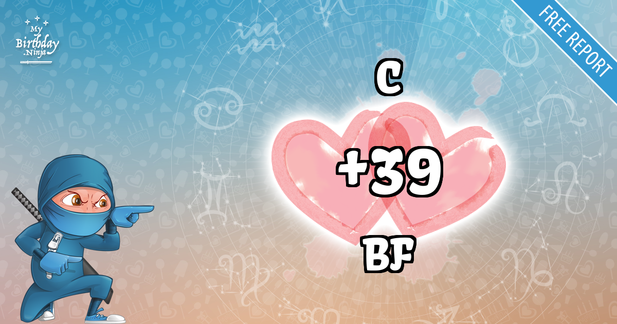 C and BF Love Match Score