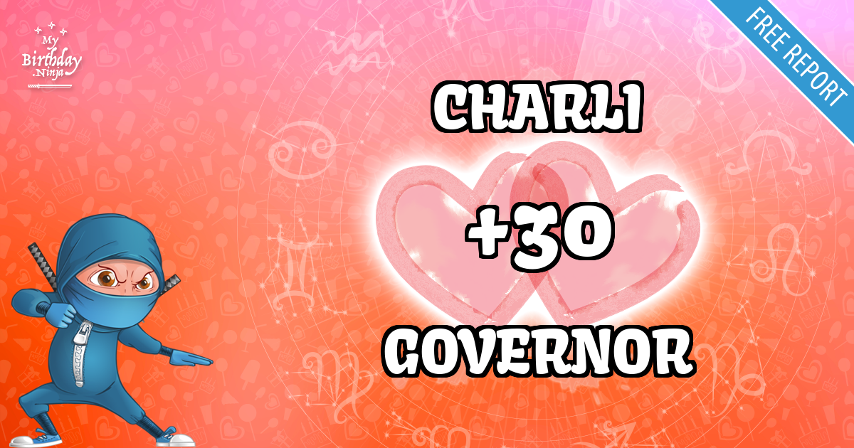 CHARLI and GOVERNOR Love Match Score