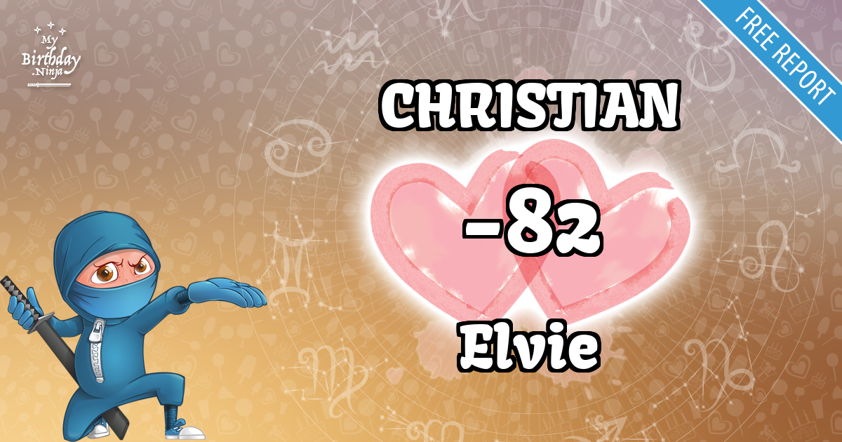 CHRISTIAN and Elvie Love Match Score