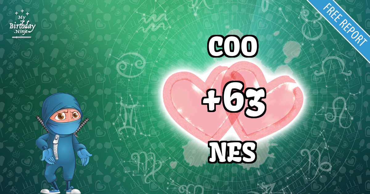 COO and NES Love Match Score
