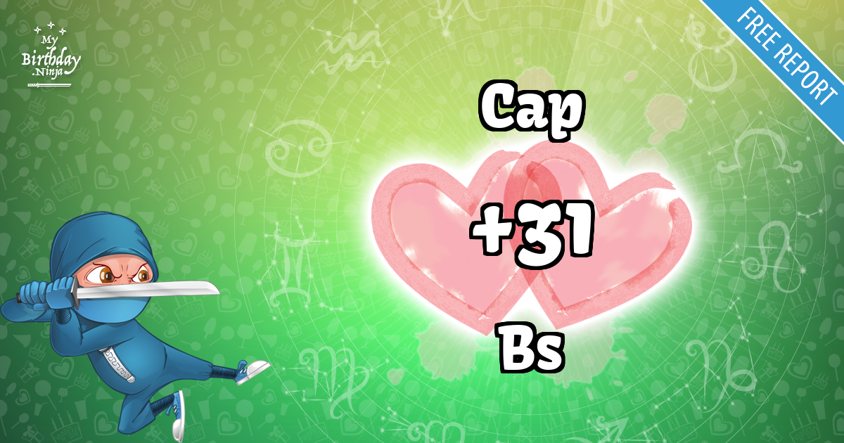 Cap and Bs Love Match Score