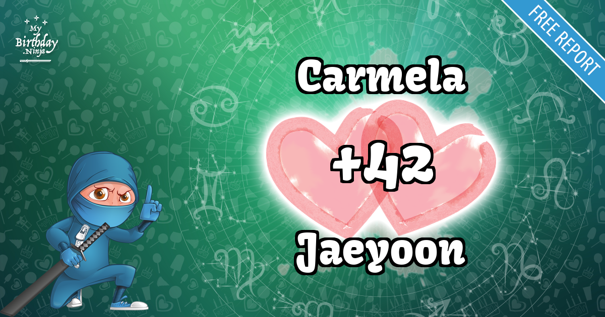 Carmela and Jaeyoon Love Match Score