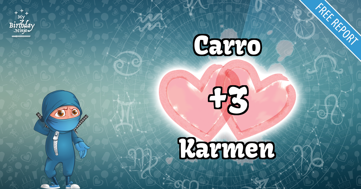 Carro and Karmen Love Match Score