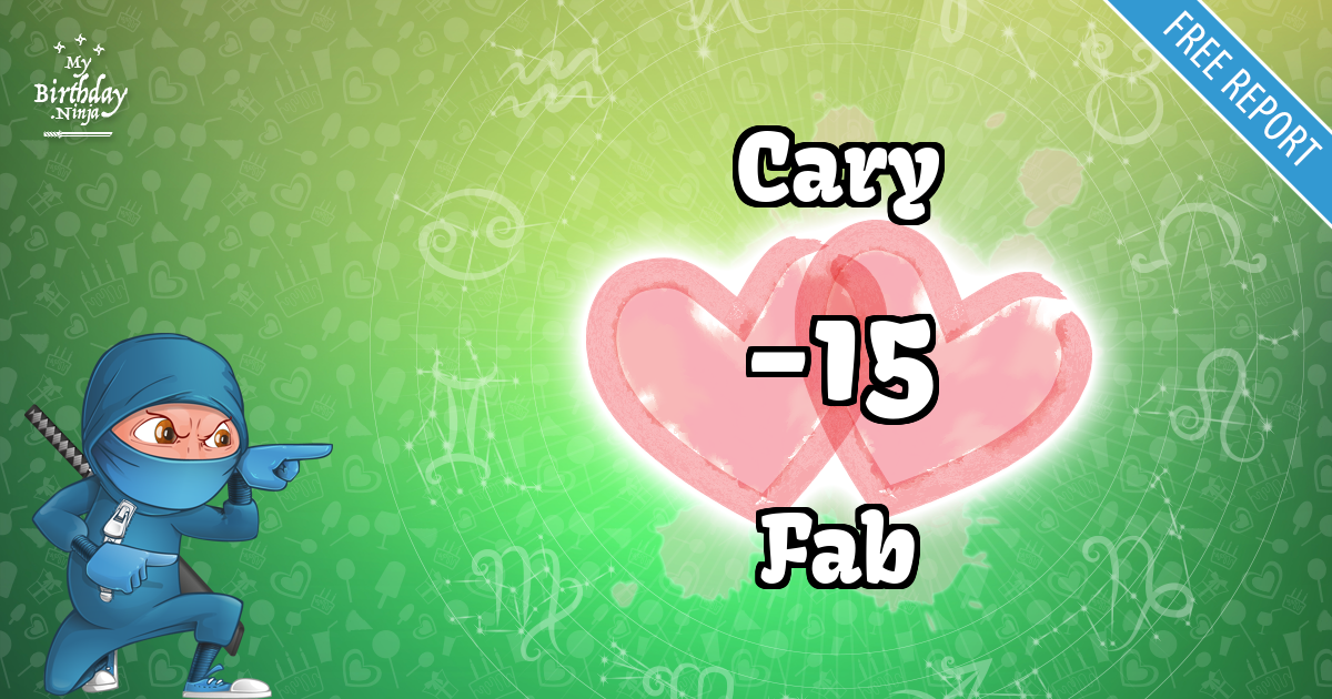 Cary and Fab Love Match Score
