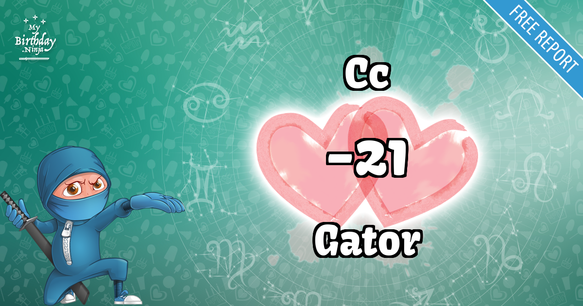 Cc and Gator Love Match Score