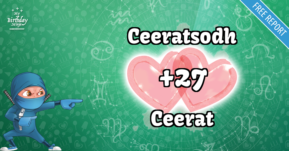 Ceeratsodh and Ceerat Love Match Score