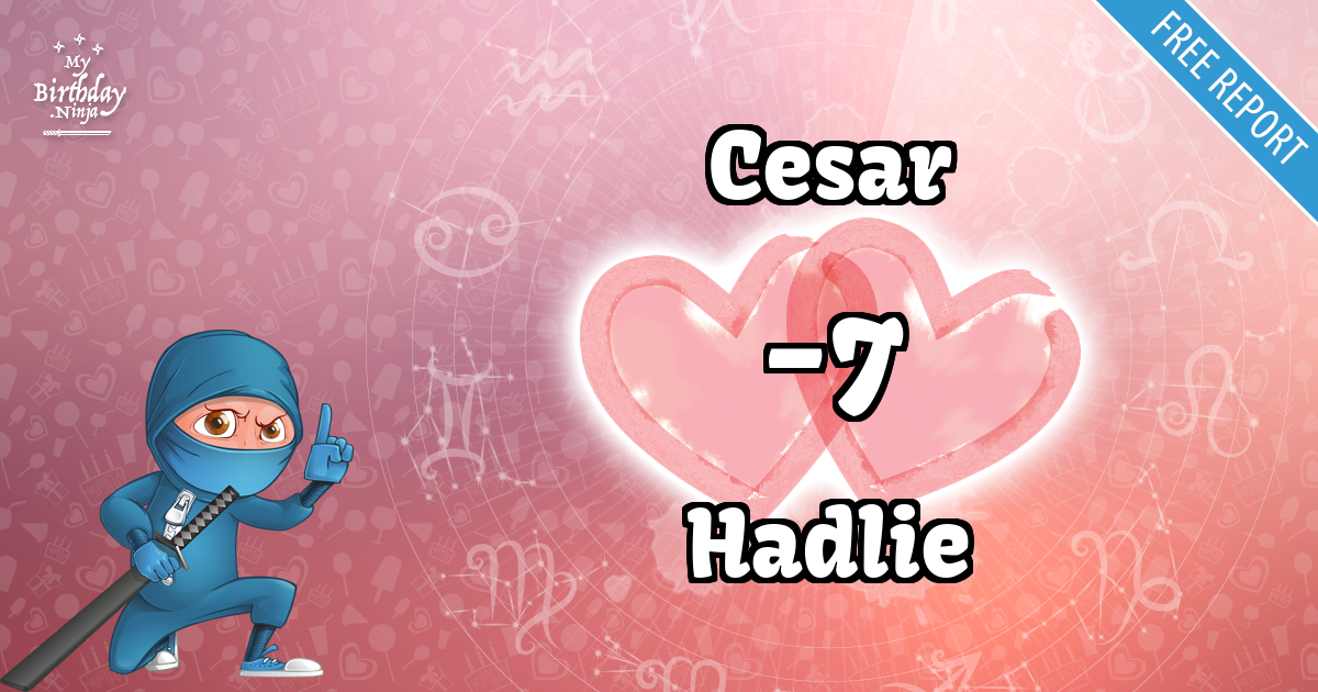 Cesar and Hadlie Love Match Score