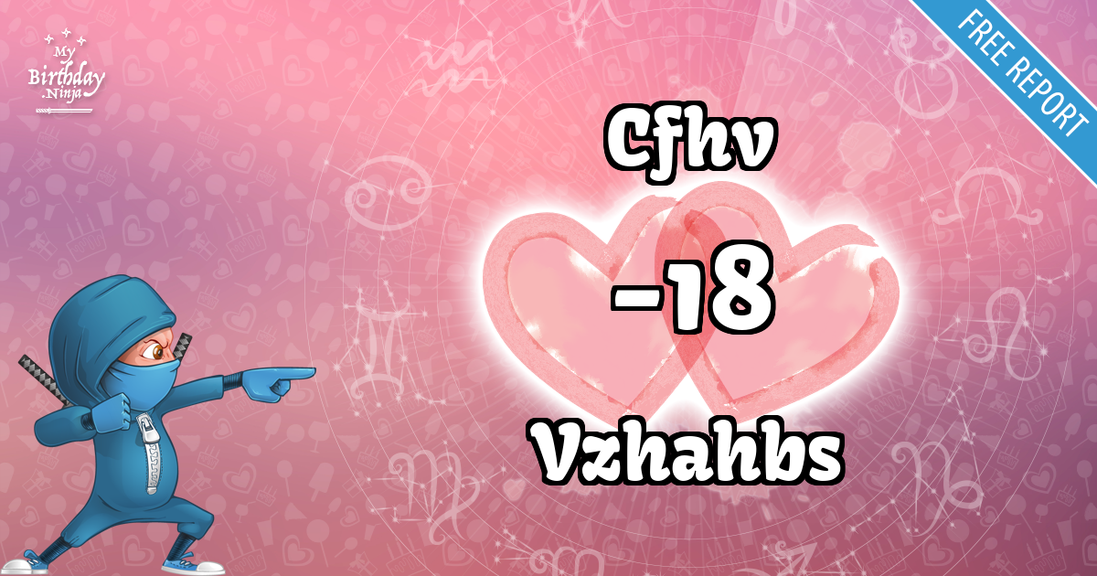 Cfhv and Vzhahbs Love Match Score