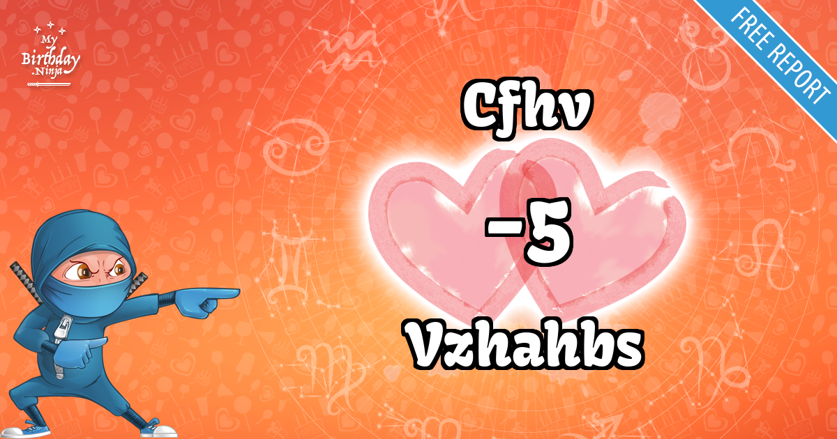 Cfhv and Vzhahbs Love Match Score