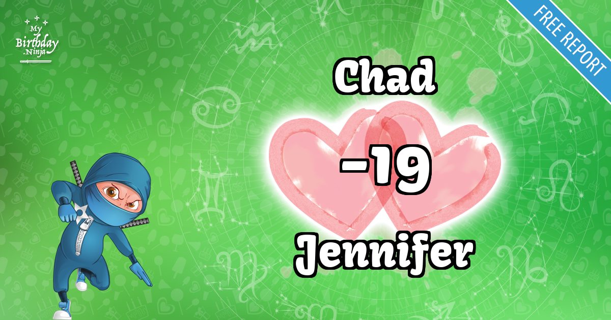 Chad and Jennifer Love Match Score