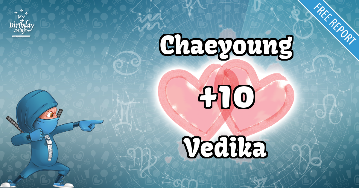 Chaeyoung and Vedika Love Match Score