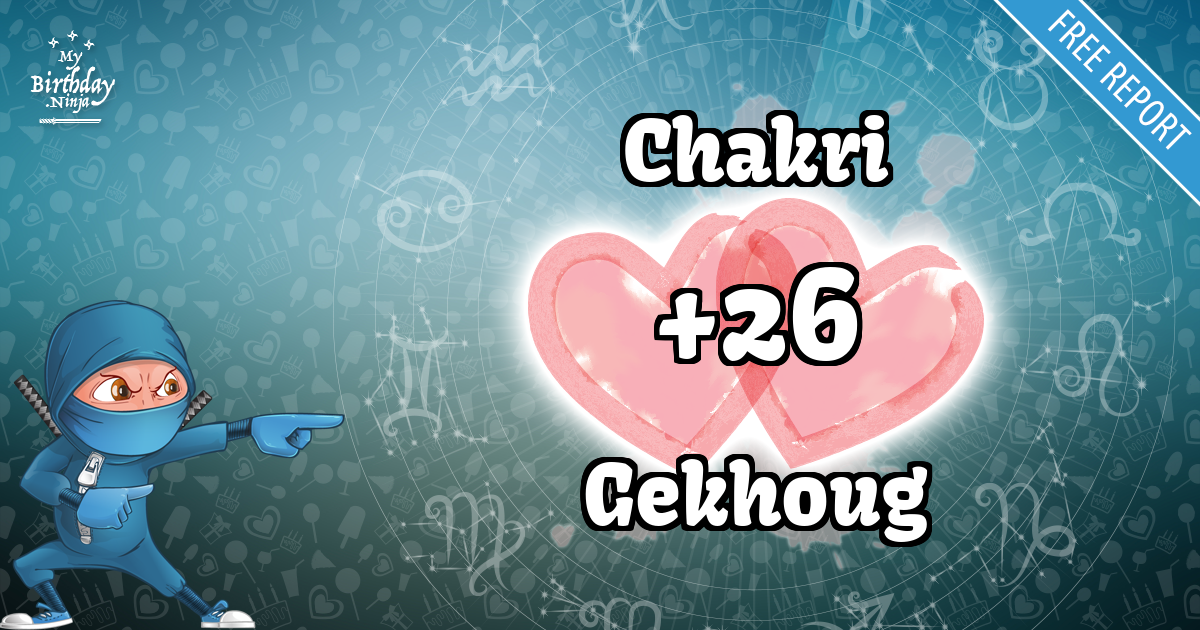 Chakri and Gekhoug Love Match Score