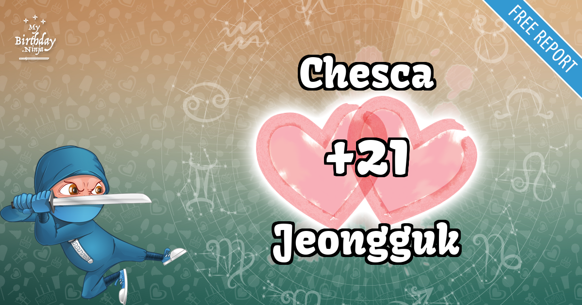 Chesca and Jeongguk Love Match Score