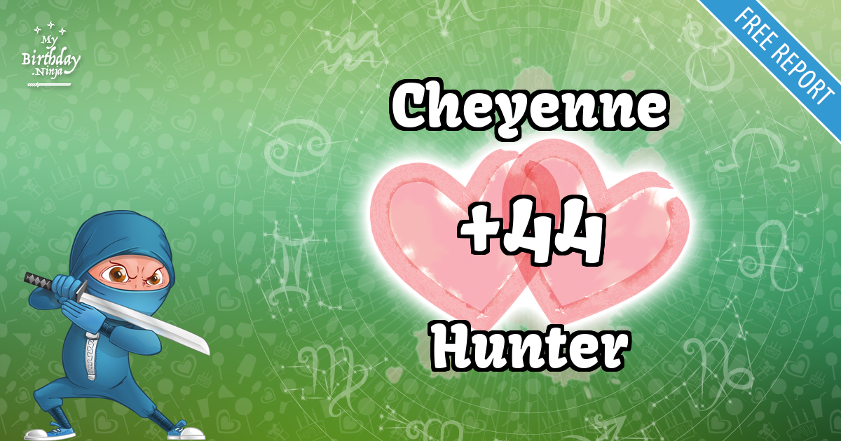 Cheyenne and Hunter Love Match Score