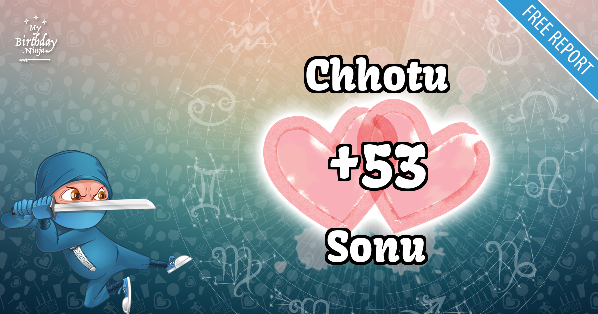 Chhotu and Sonu Love Match Score