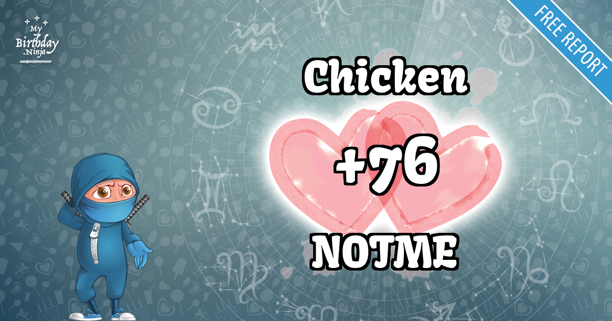 Chicken and NOTME Love Match Score
