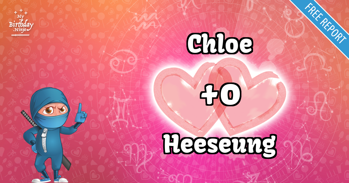 Chloe and Heeseung Love Match Score