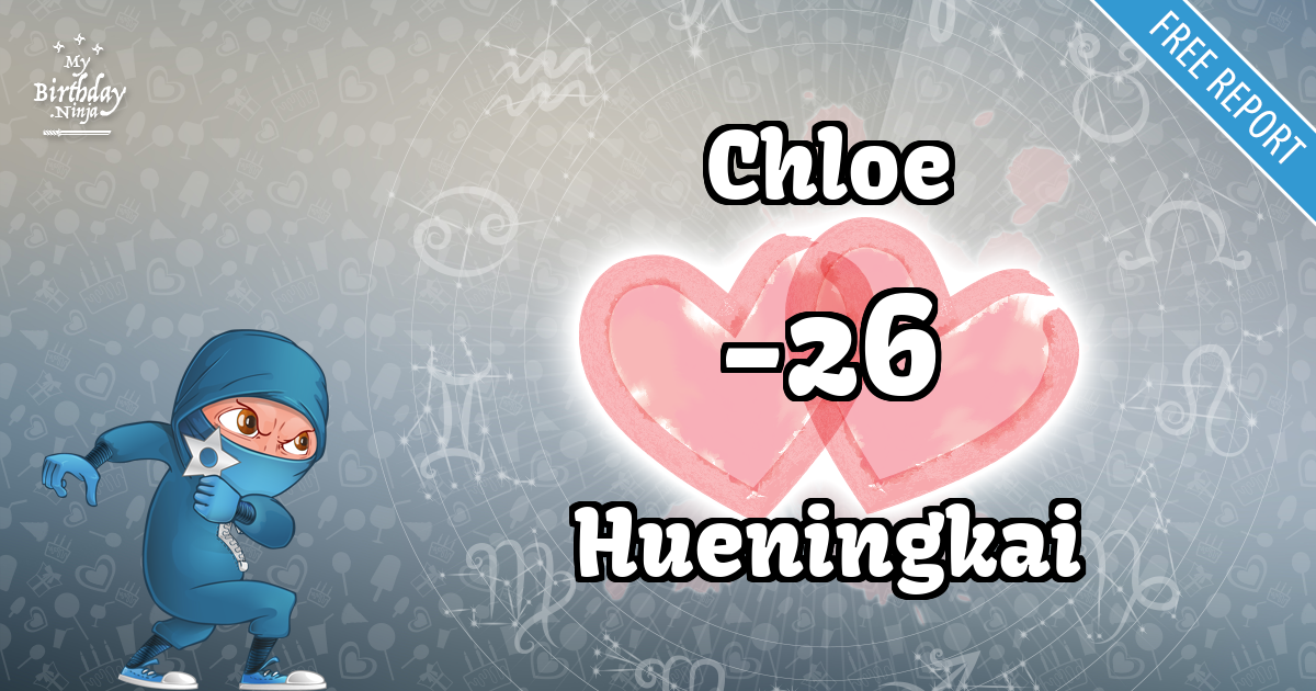 Chloe and Hueningkai Love Match Score