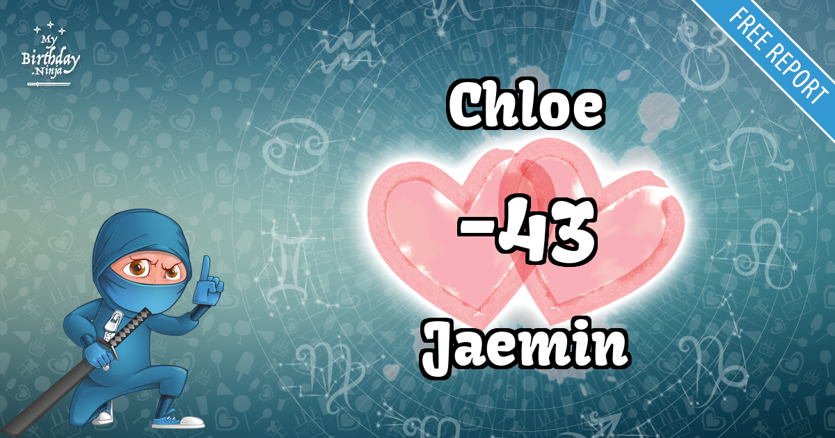 Chloe and Jaemin Love Match Score