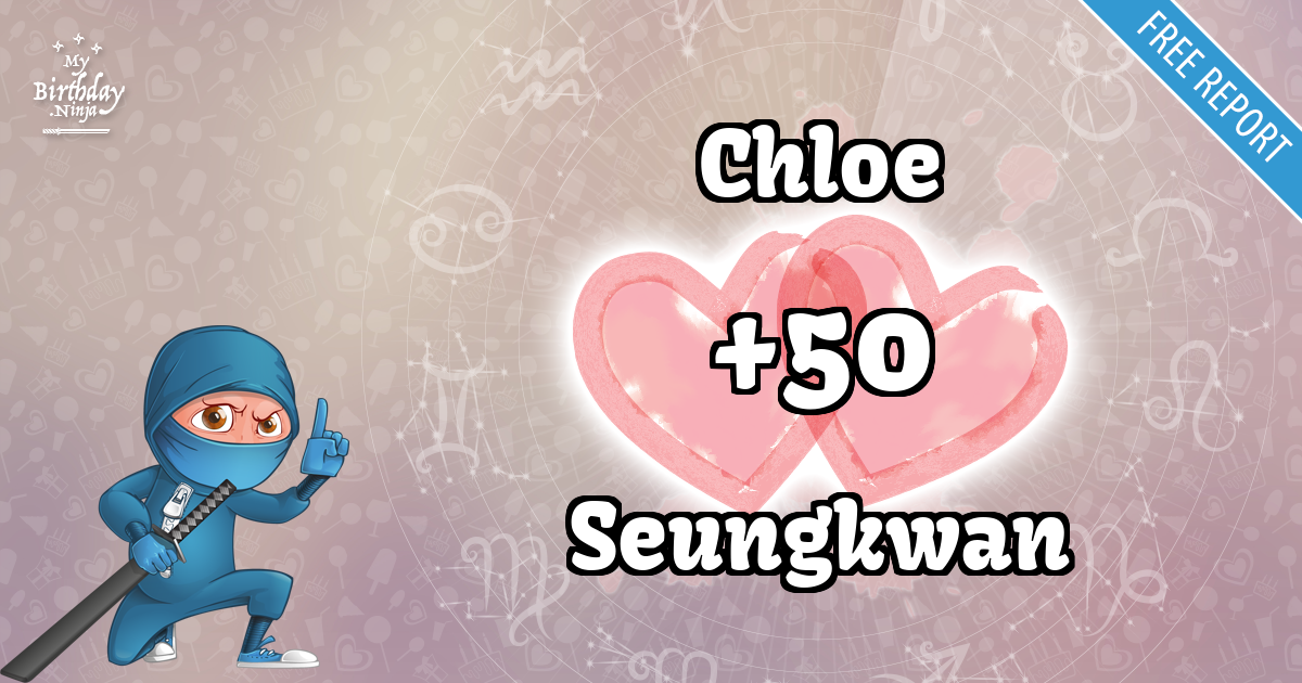 Chloe and Seungkwan Love Match Score