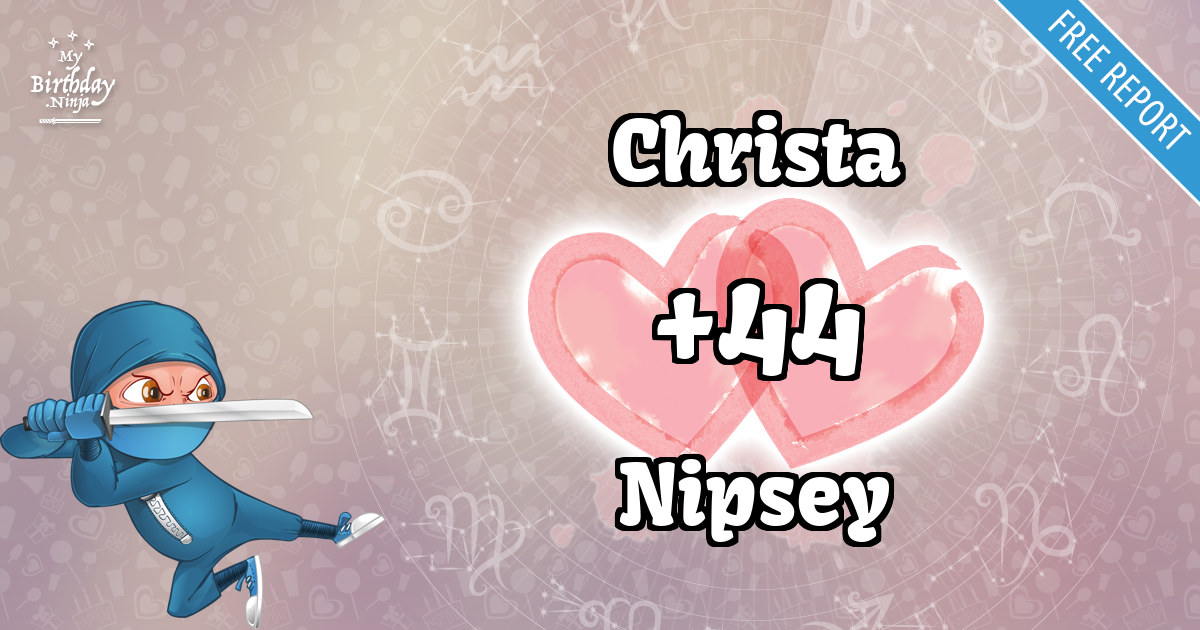 Christa and Nipsey Love Match Score