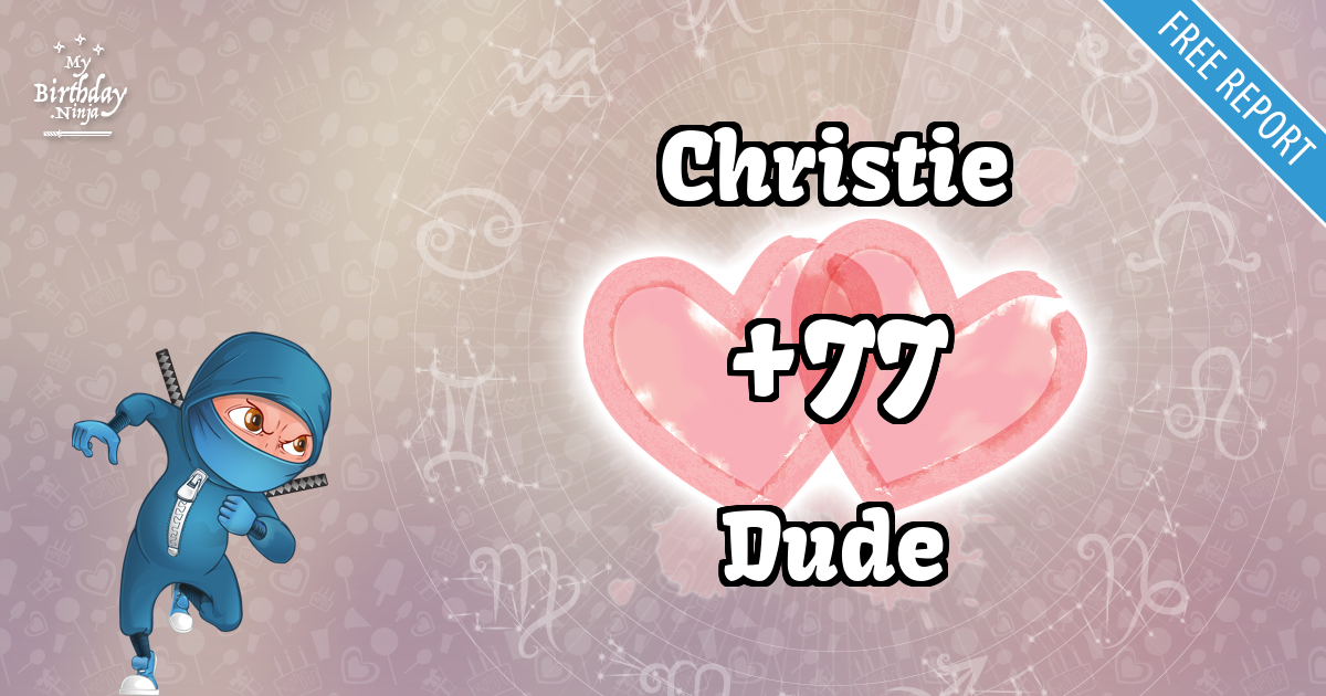 Christie and Dude Love Match Score