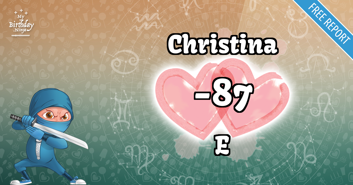 Christina and E Love Match Score