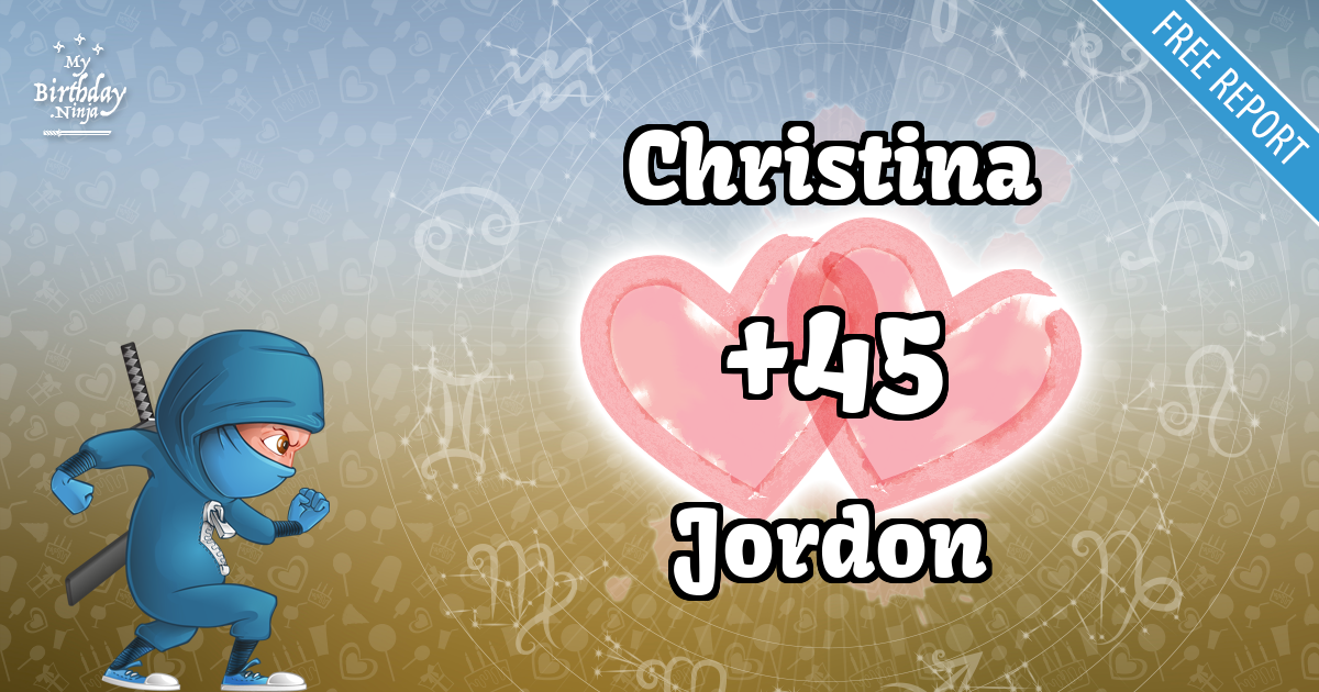 Christina and Jordon Love Match Score