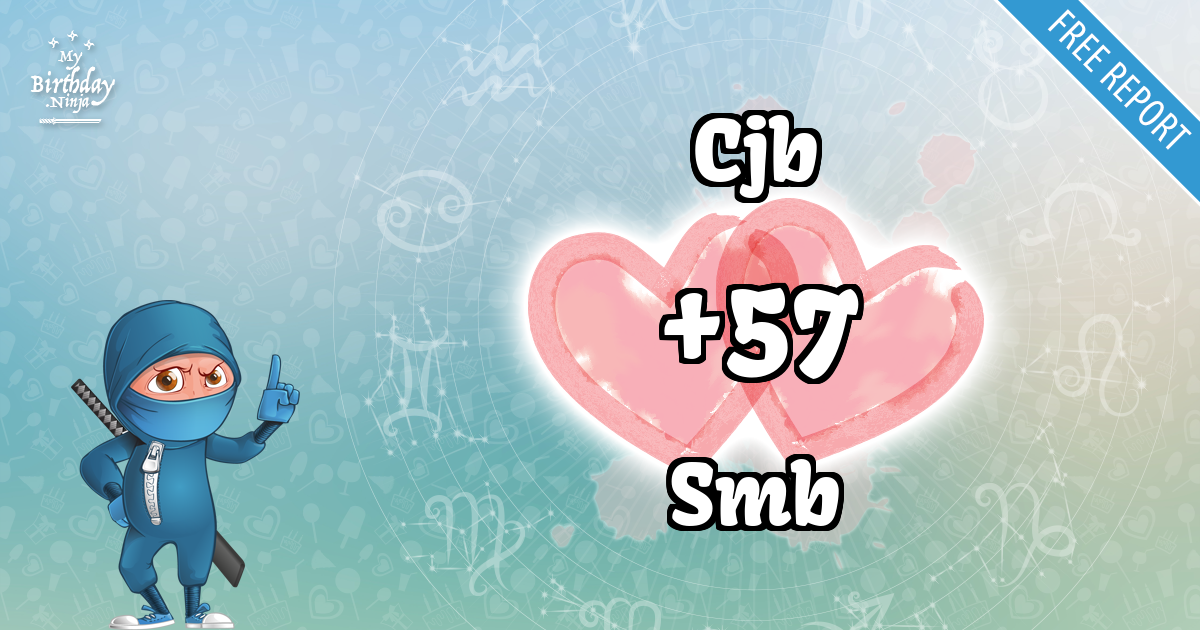 Cjb and Smb Love Match Score