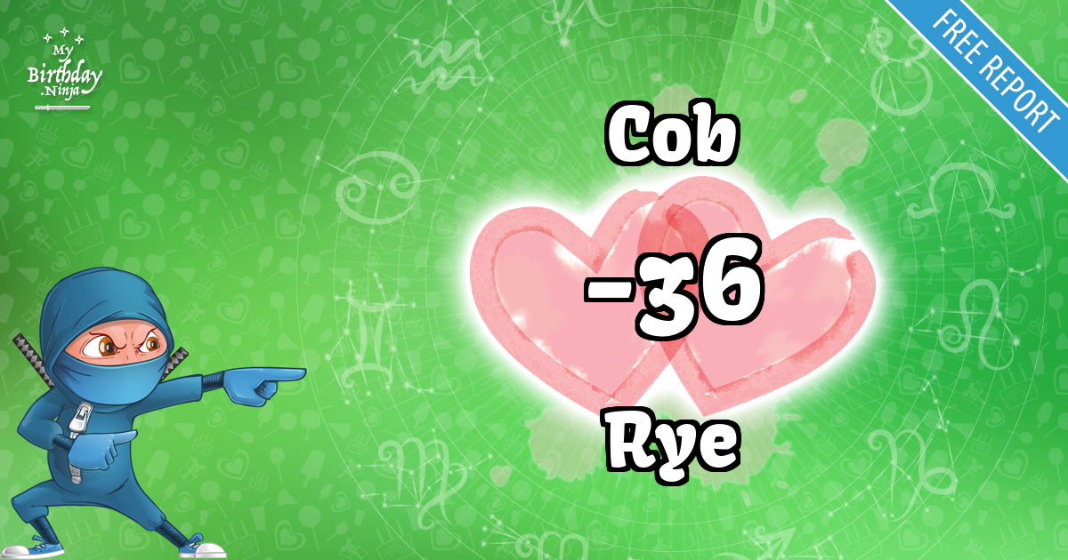 Cob and Rye Love Match Score