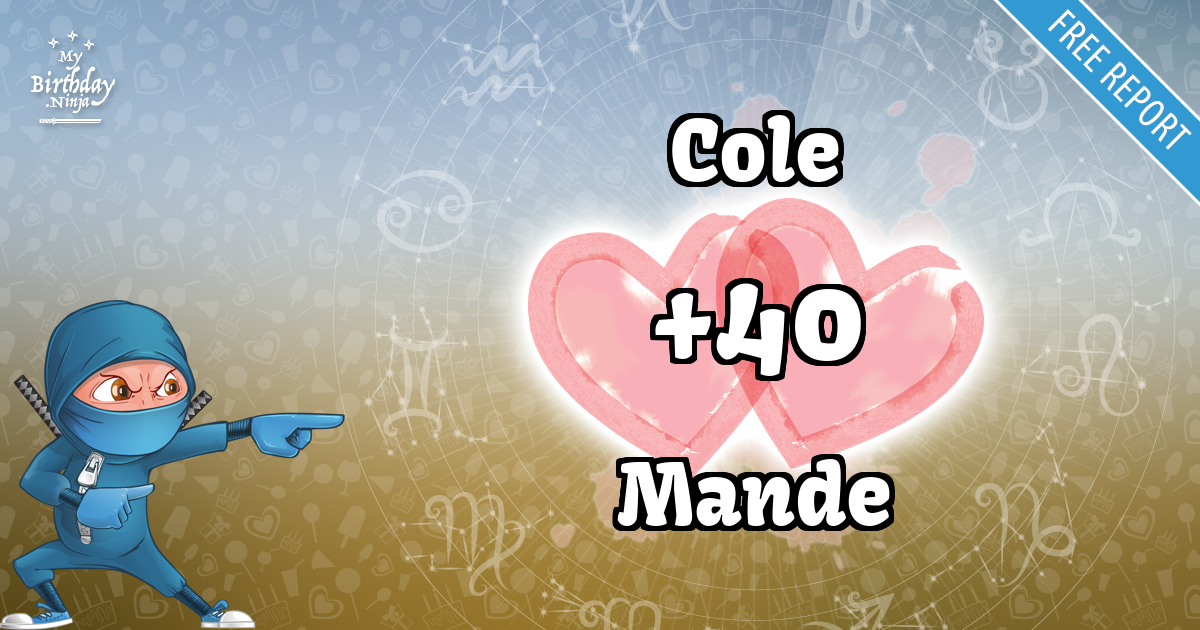 Cole and Mande Love Match Score