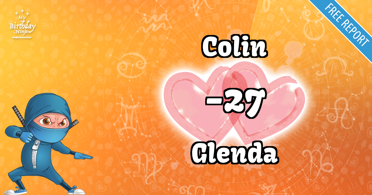Colin and Glenda Love Match Score