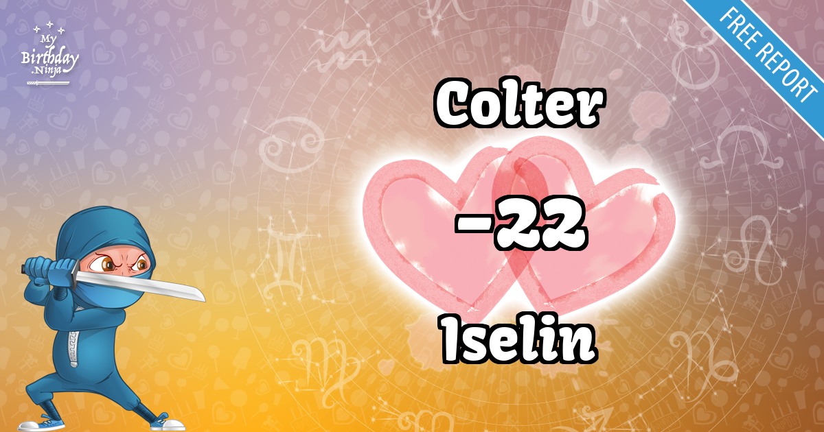 Colter and Iselin Love Match Score