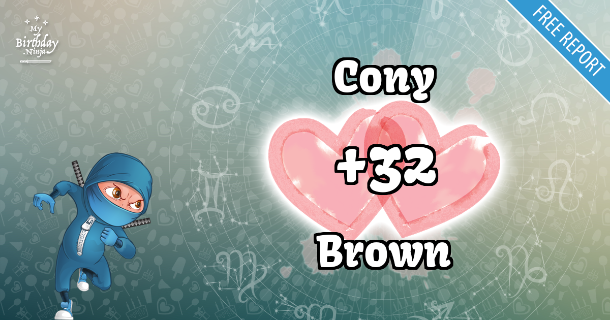 Cony and Brown Love Match Score
