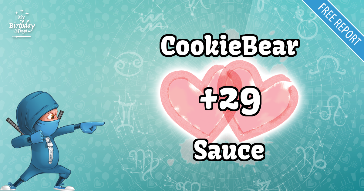 CookieBear and Sauce Love Match Score
