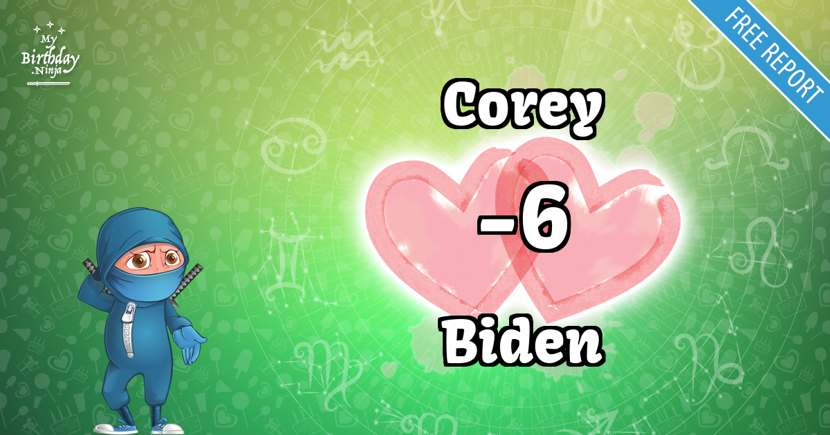 Corey and Biden Love Match Score