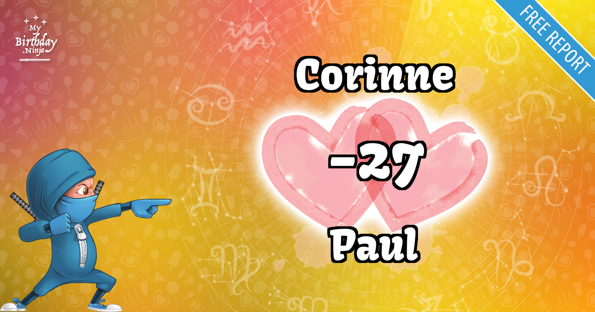 Corinne and Paul Love Match Score