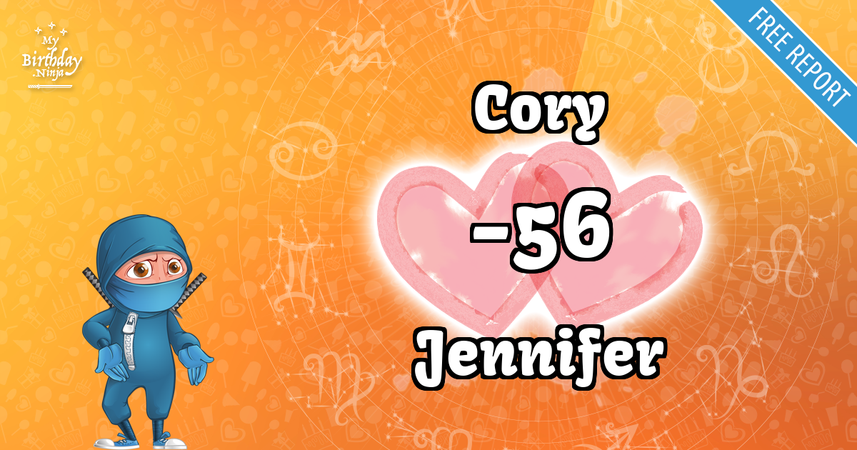 Cory and Jennifer Love Match Score