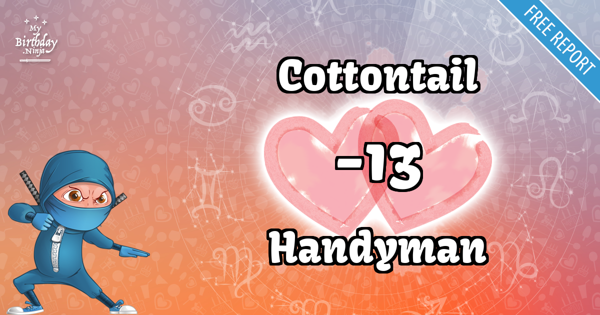 Cottontail and Handyman Love Match Score