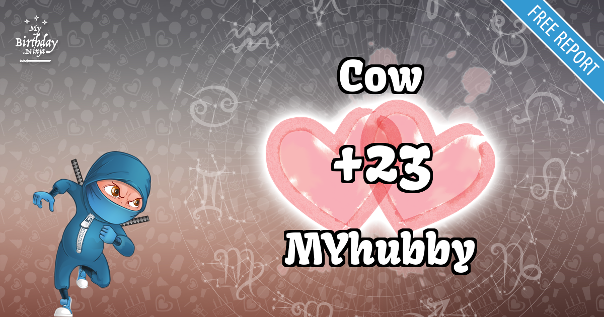 Cow and MYhubby Love Match Score