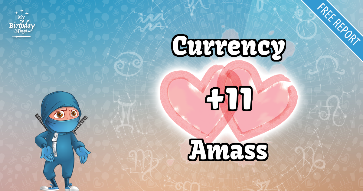 Currency and Amass Love Match Score