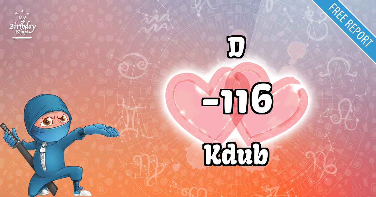 D and Kdub Love Match Score