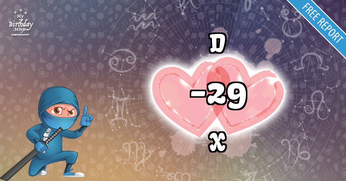 D and X Love Match Score