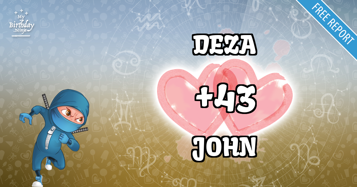 DEZA and JOHN Love Match Score