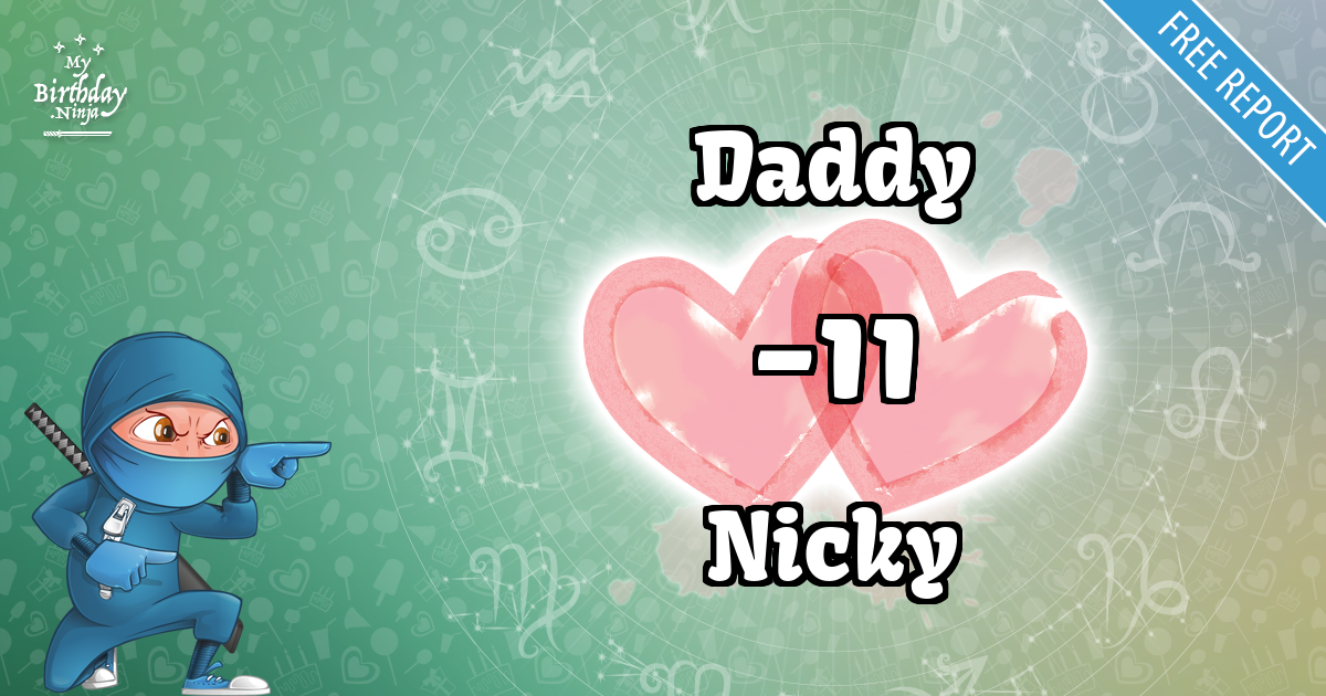 Daddy and Nicky Love Match Score