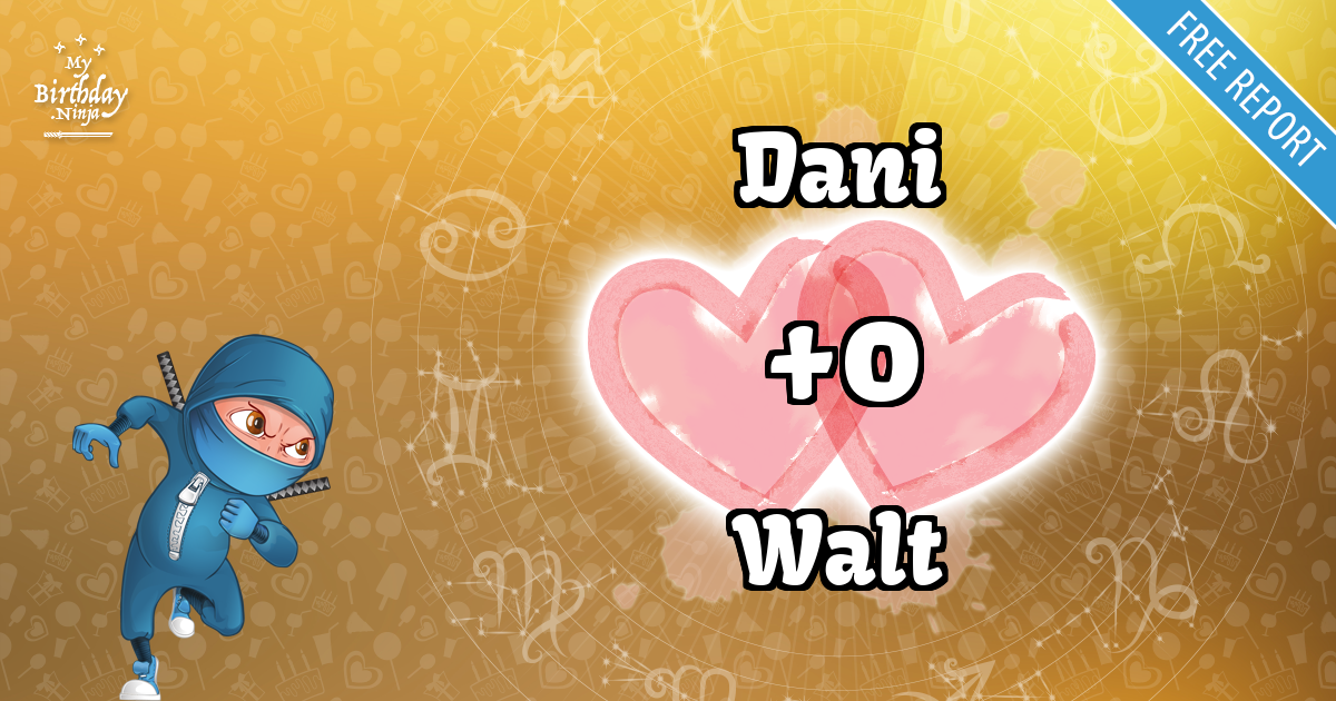 Dani and Walt Love Match Score
