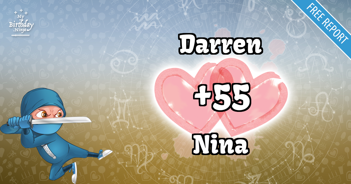 Darren and Nina Love Match Score