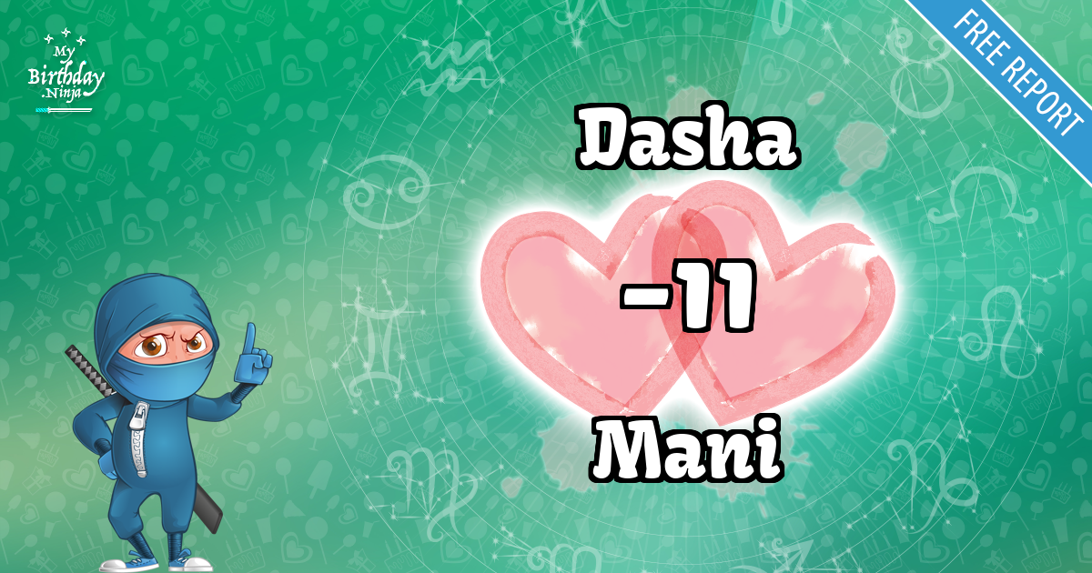 Dasha and Mani Love Match Score