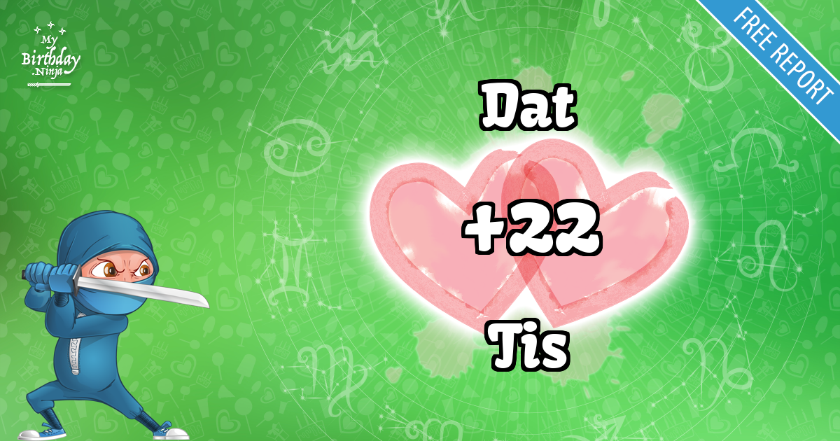 Dat and Tis Love Match Score