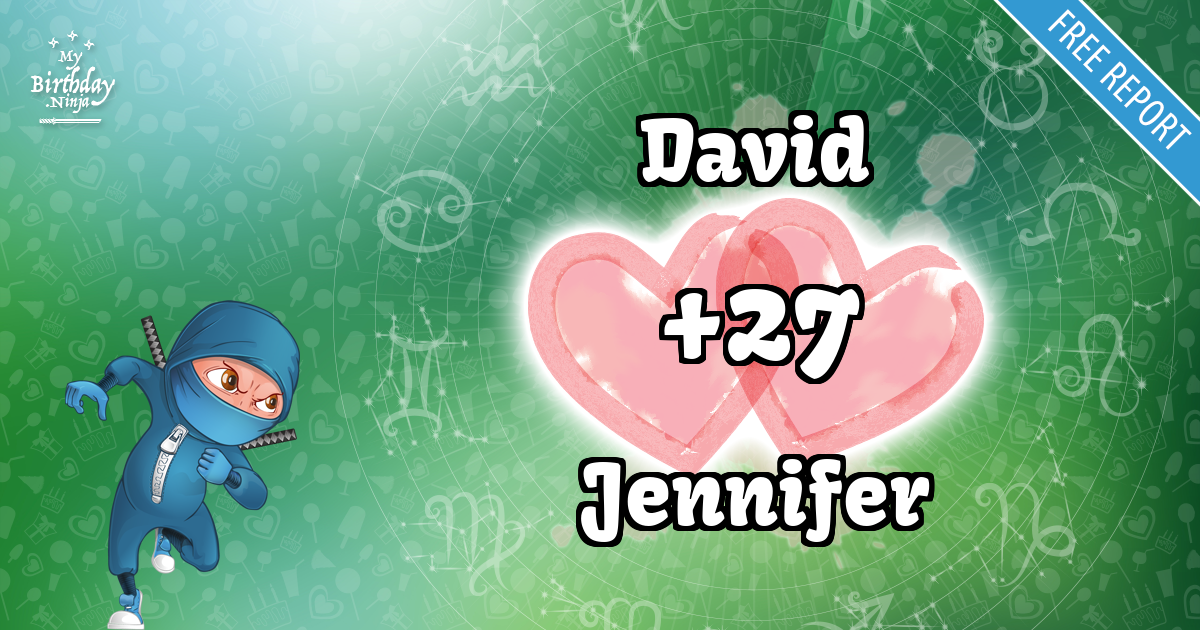 David and Jennifer Love Match Score